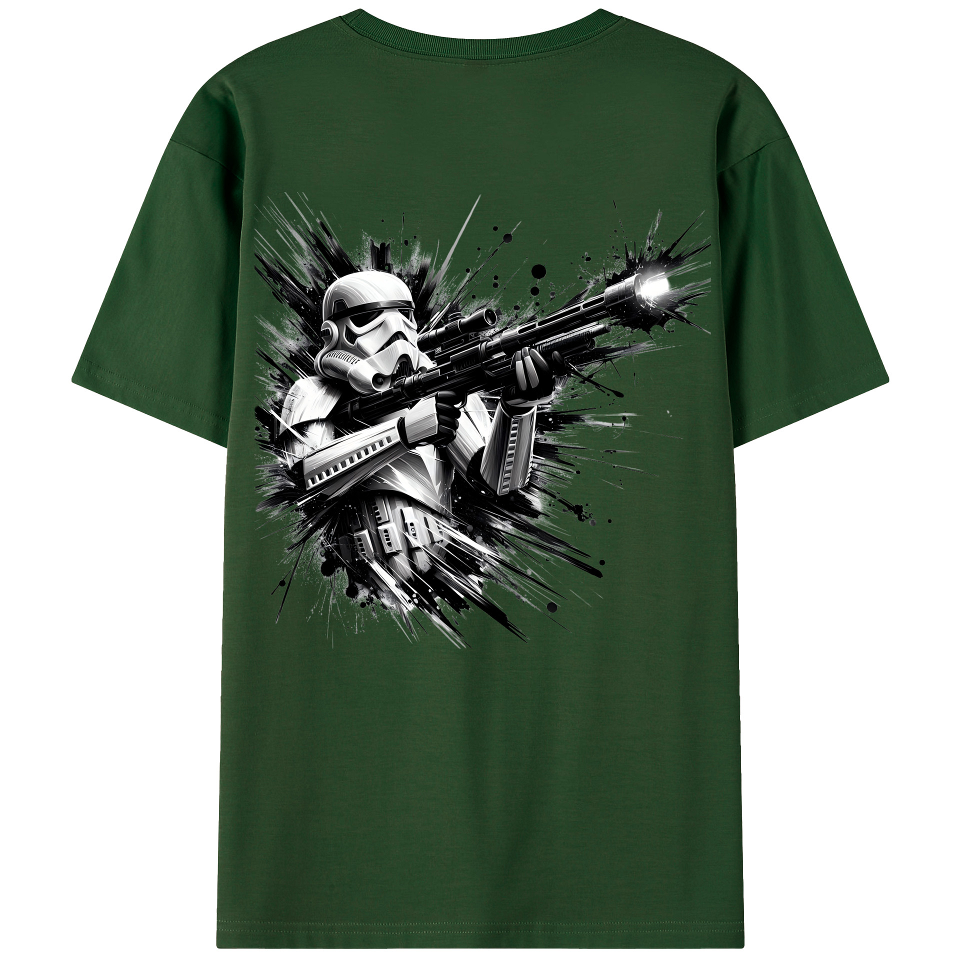 （画像用） スター・ウォーズ Star Wars 綿100％半袖Tシャツ（背面プリント）
